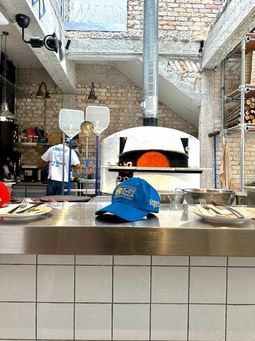 ALAS x 1MorePizza Pie Hat | Azure Blue